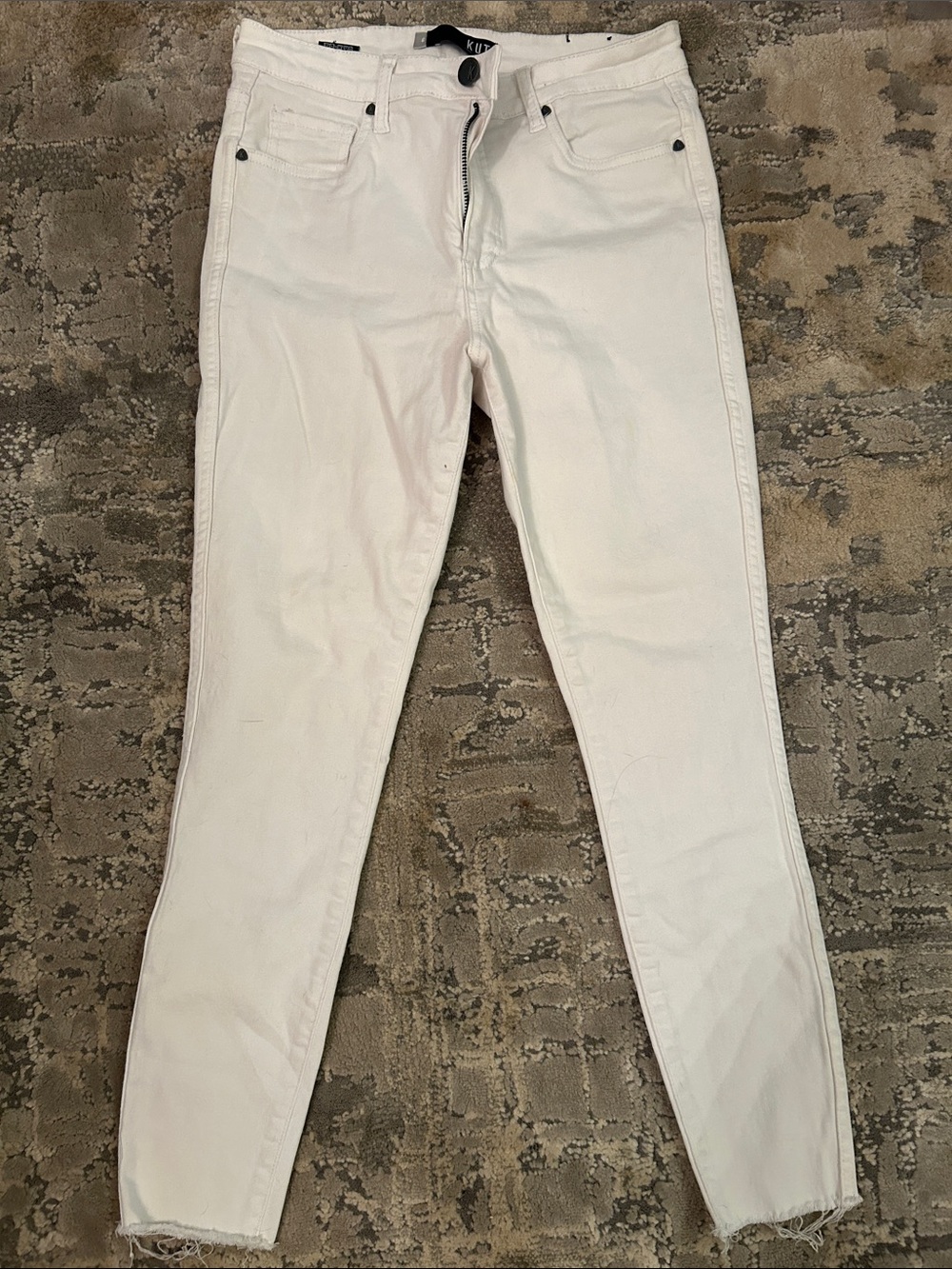 Kut from the Kloth White Skinny Jeans